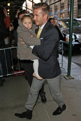 Harper, fiica de 2 ani a cuplului Beckham - o adevărată prințesă