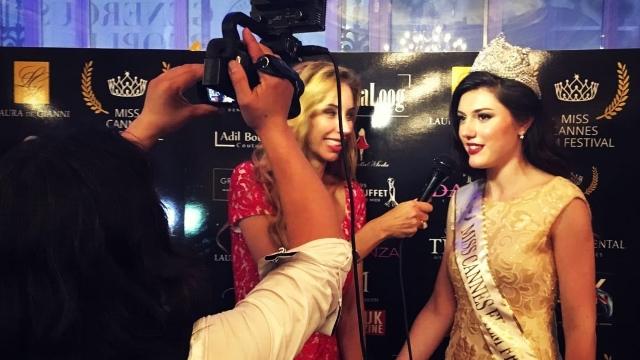 O tânără din Moldova a câștigat titlul de Miss Cannes Film Festival