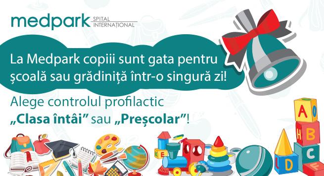 La Medpark copiii sunt gata pentru școală sau grădiniță într-o singură zi!