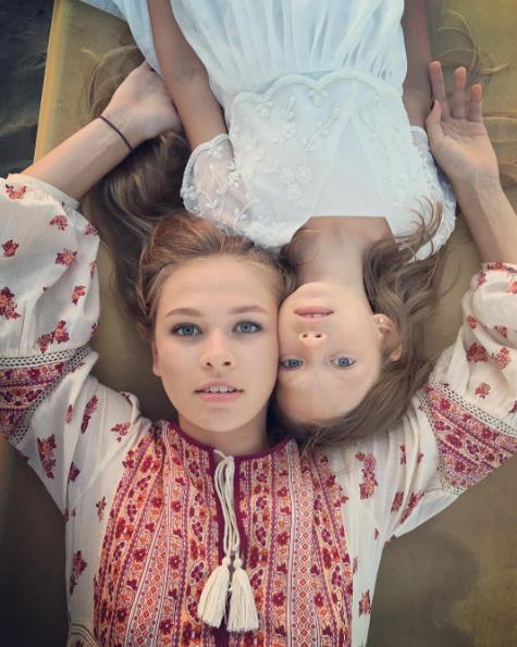 Vera Brejneva se mândrește cu cele două fiice în Instagram! Surorile seamănă leit între ele (Foto)