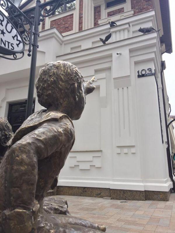 Sculptură mai puțin obișnuită, inaugurată în centrul Chișinăului