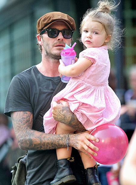 Stilul vestimentar al copiilor de vedete: Harper Seven Beckham