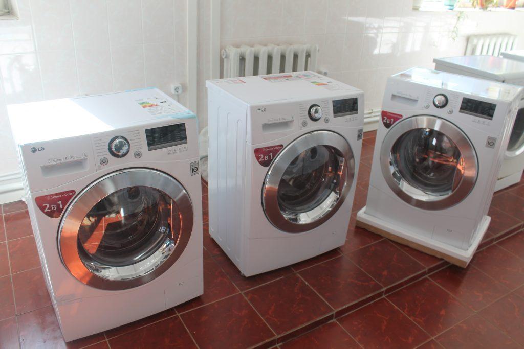 IMSP Spitalul Raional Orhei a obținut o donație de trei mașini de spălat LG