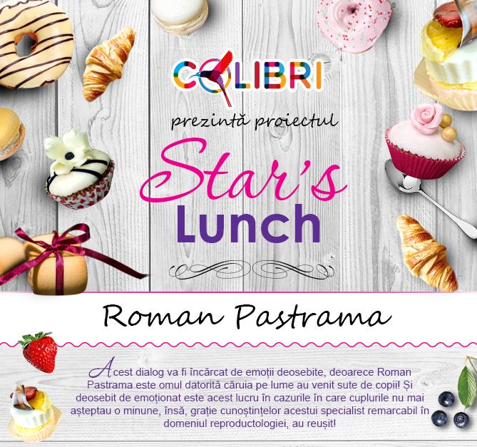 Stars’s lunch: Roman Pastrama