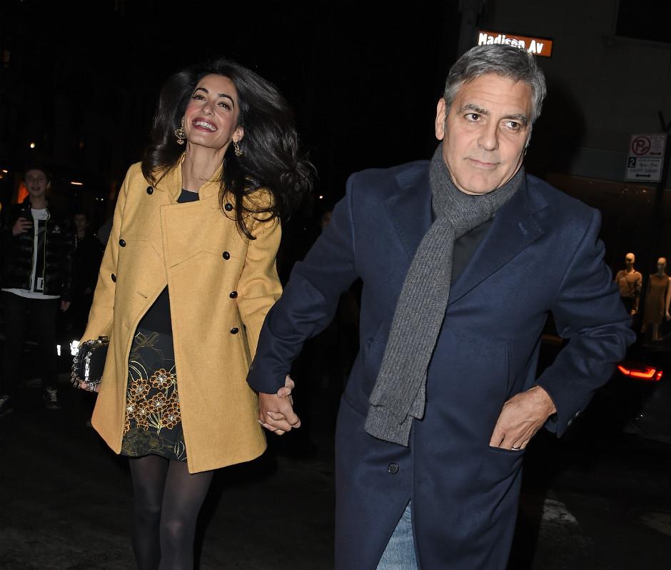 Джордж и Амаль Клуни ждут двойню