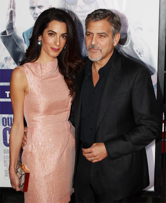 Официально: Джордж и Амаль Клуни ждут двойню