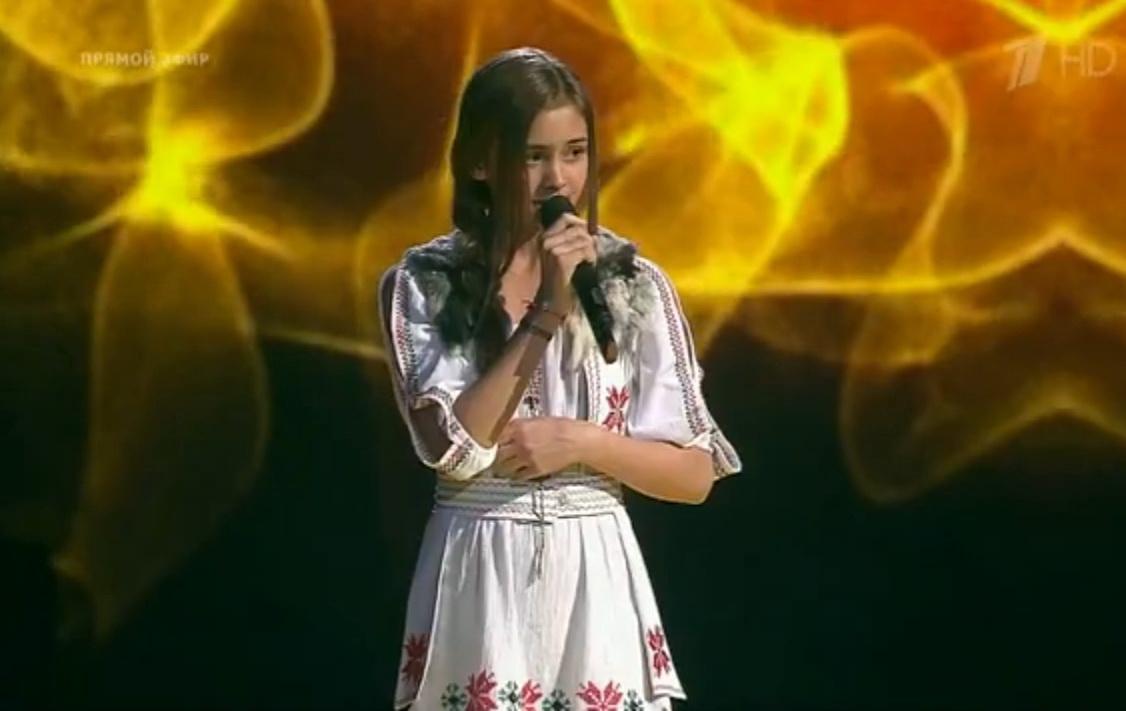 В финале шоу «Голос. Дети - 4» Юлиана Берегой пела на румынском!