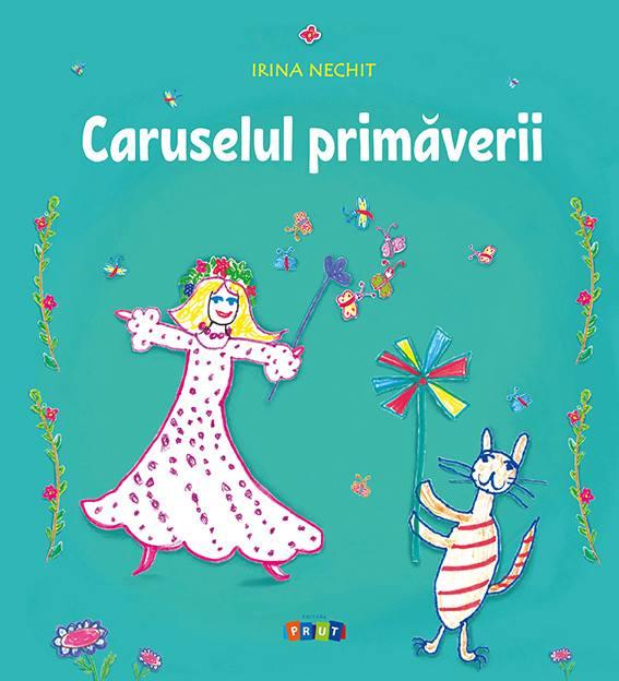 O fetiță de 4 ani din Chișinău, ilustratoarea cărții "Caruselul primăverii" lansată la editura Prut Internațional!