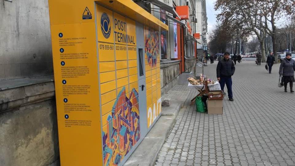 Poșta Moldovei lansează încă șapte Post Terminale în Chișinău