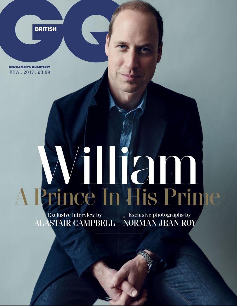 Принц Уильям и Кейт Миддлтон в новой семейной фотосессии для британcкого GQ