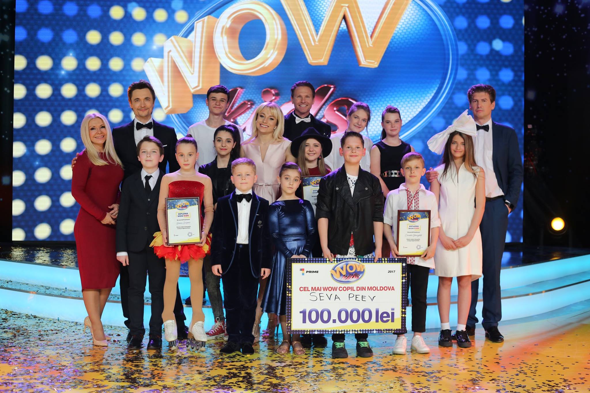 Cine a devenit marele câștigător al show-ului ”WOW KIDS”