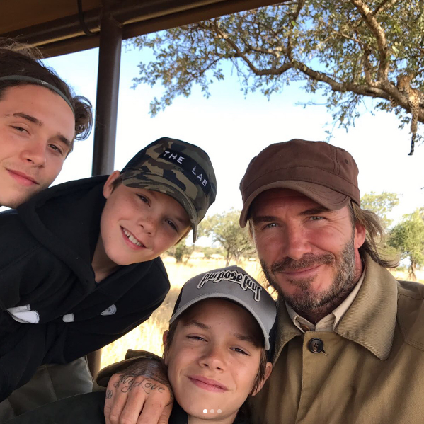 Relația specială dintre David Beckham și cei 4 copii ai săi