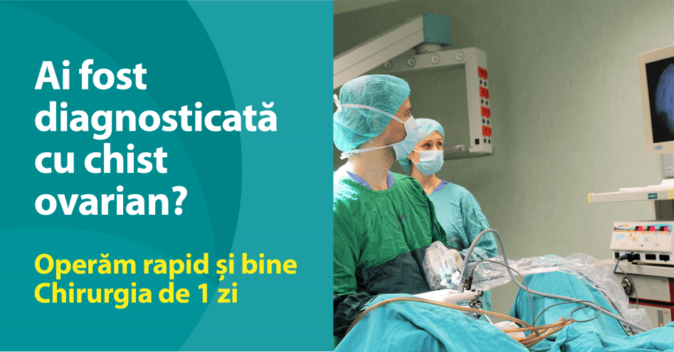 Operăm chistul ovarian rapid și bine! Chirurgia de 1 zi la Medpark