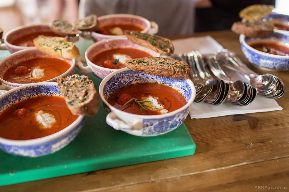 Supă de roșii și ardei copți de la Julia Rodnițchi