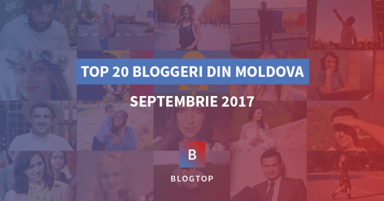 Topul celor mai urmăriți bloggeri din Moldova