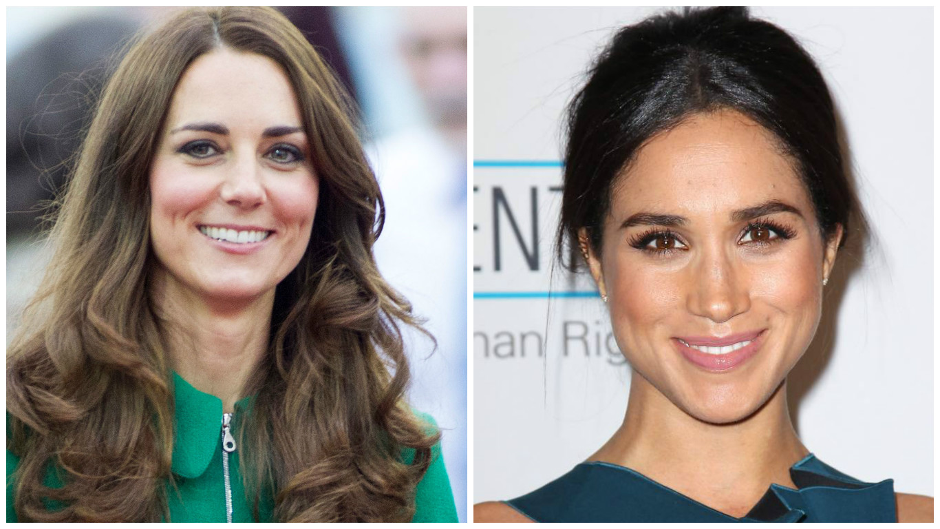 5 diferențe dintre Kate Middleton și Meghan Markle