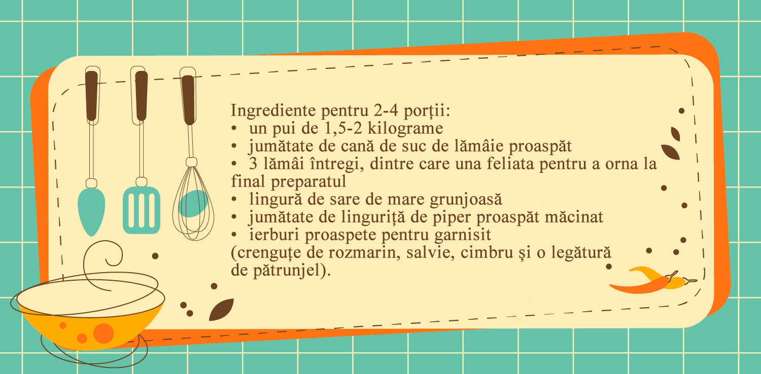 Rețeta puiului la cuptor care îl va face să te ceară în căsătorie