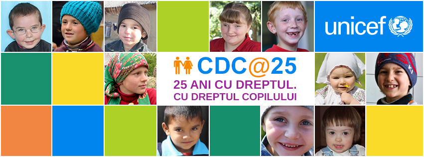 UNICEF a dat startul campaniei „25 de ani cu dreptul. Cu dreptul copilului” prin sport