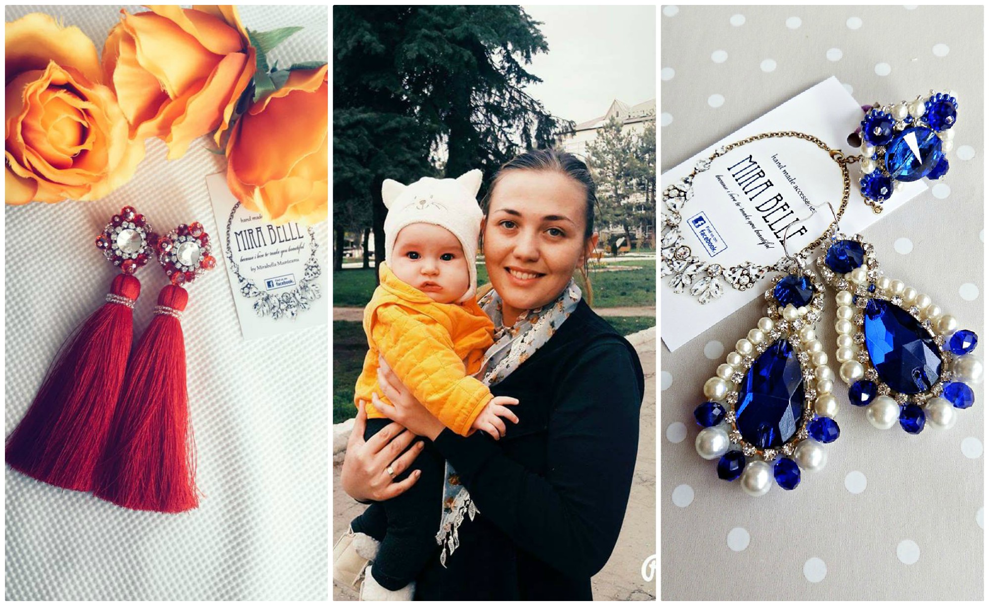 Мамочка из Кишинёва создает эксклюзивные женские украшения