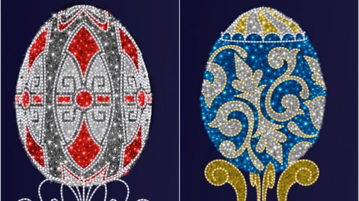 В Кишинёве установят современные пасхальные украшения. Во сколько они обойдутся?