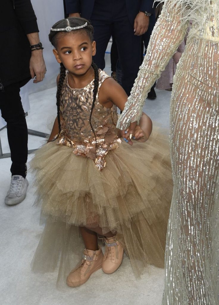 Fiica lui Beyonce are propriul stilist la 6 anișori