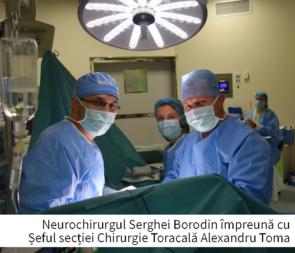 Medicii moldoveni au operat cu succes o fetiță de 9 ani, diagnosticată cu tumoare intratoracică