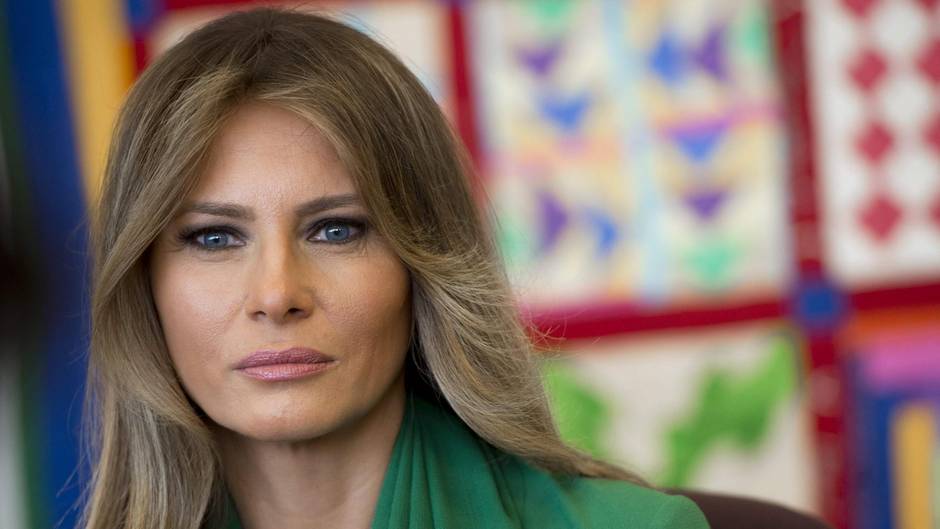 Melania Trump a ajuns pe patul de spital