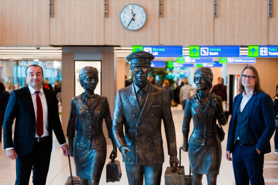 Пассажиров в Кишиневском аэропорту всегда будет встречать "Экипаж"