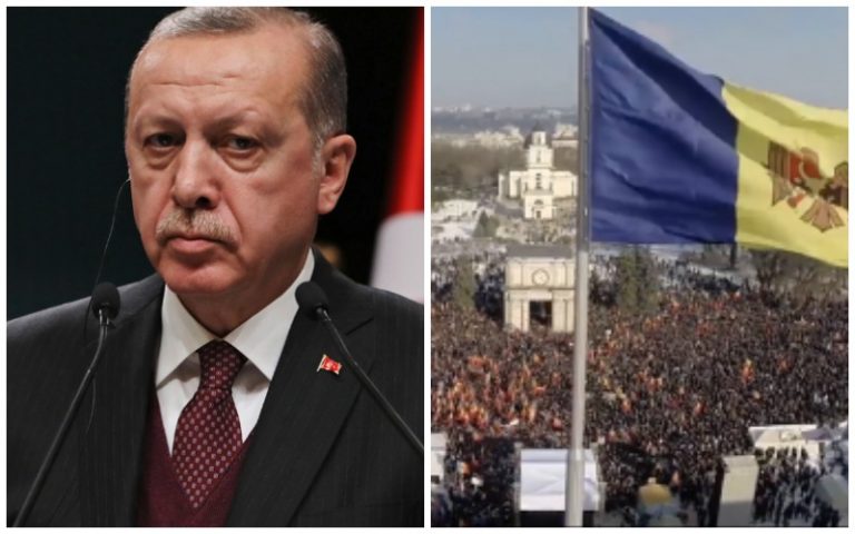 Cetățenilor li s-a interzis să privească pe geamuri în timpul vizitei lui Erdogan