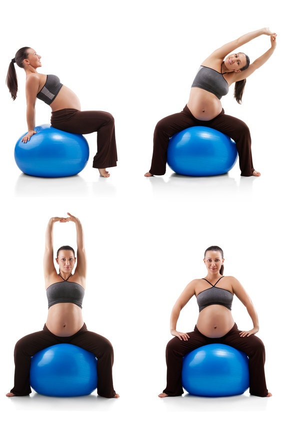 Легкие роды: 4 полезные упражнения на фитболе для будущей мамы. Где его купить в Кишиневе?