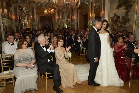 Свадьба Джорджа Клуни: первые фото