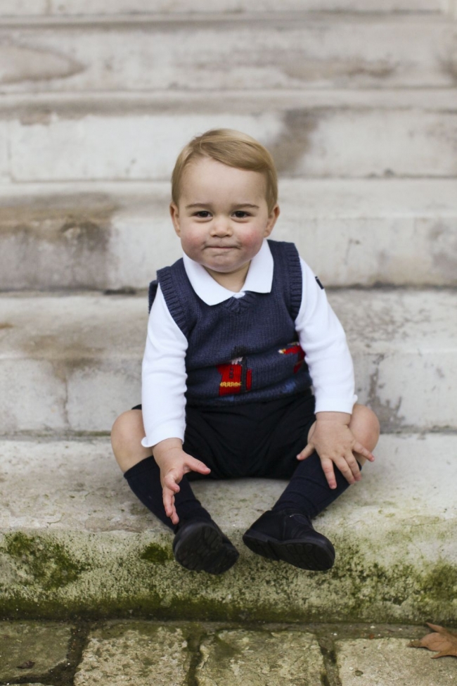 Imagini adorabile cu Printul George