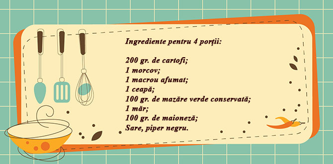 Top cele mai bune 10 rețete pentru salata Olivie