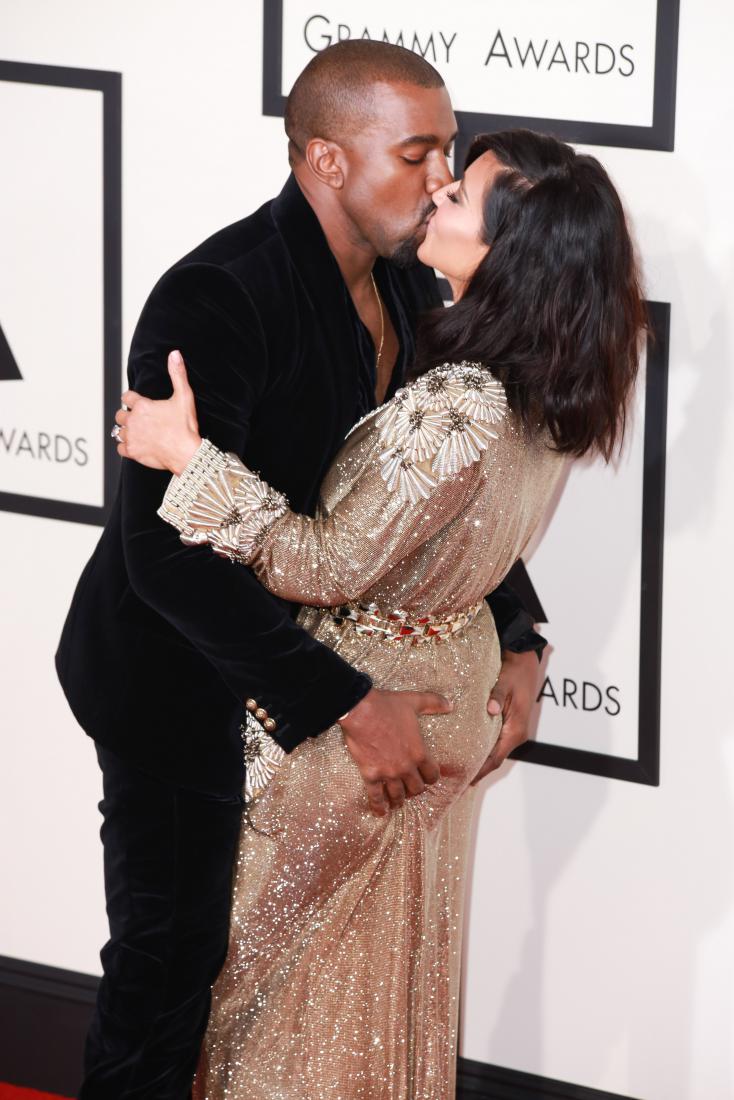 Ким Кардашьян не смогла скрыть свой целлюлит на Grammy-2015