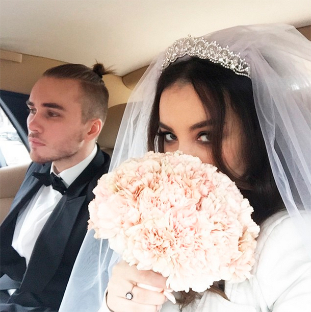 Виктория Дайнеко показала первое свадебное фото