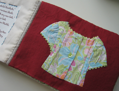 Как научить ребенка застегивать и расстегивать одежду: книжка-развивалка (фото)