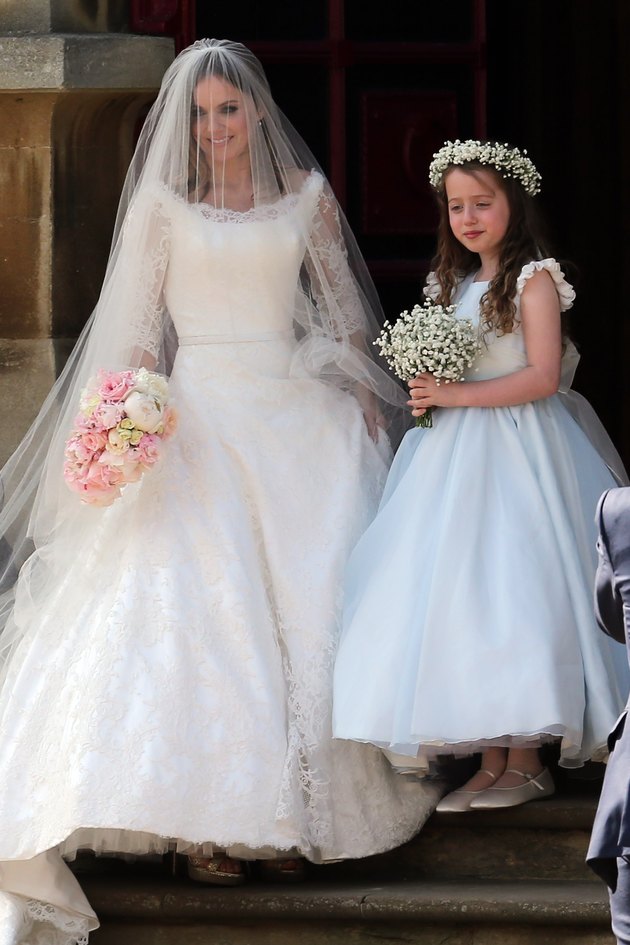 Fosta solista "Spice Girls" s-a casatorit cu un multimilionar! Ce rochie de mireasa a purtat - FOTO
