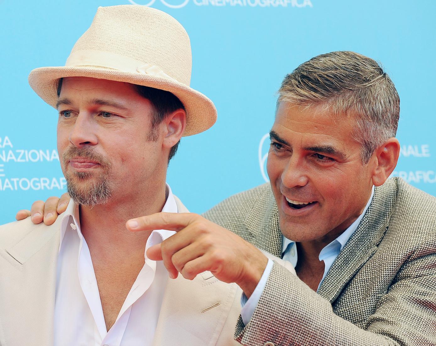 Брэд Питт крупно поссорился с лучшим другом Джорджем Клуни
