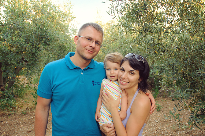 Family Portrait: Andrei și Marina Zviaghințev