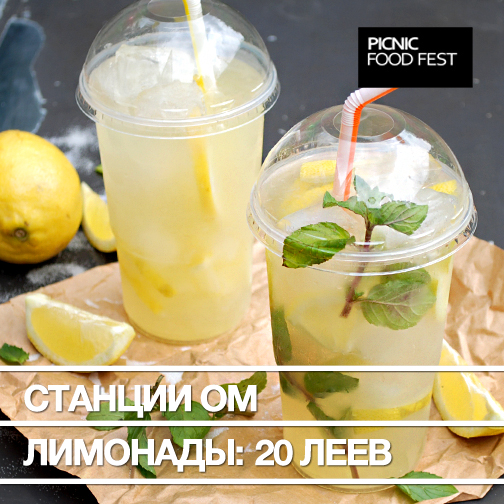 "Picnic FOOD FEST" - первый в Молдове фестиваль уличной еды