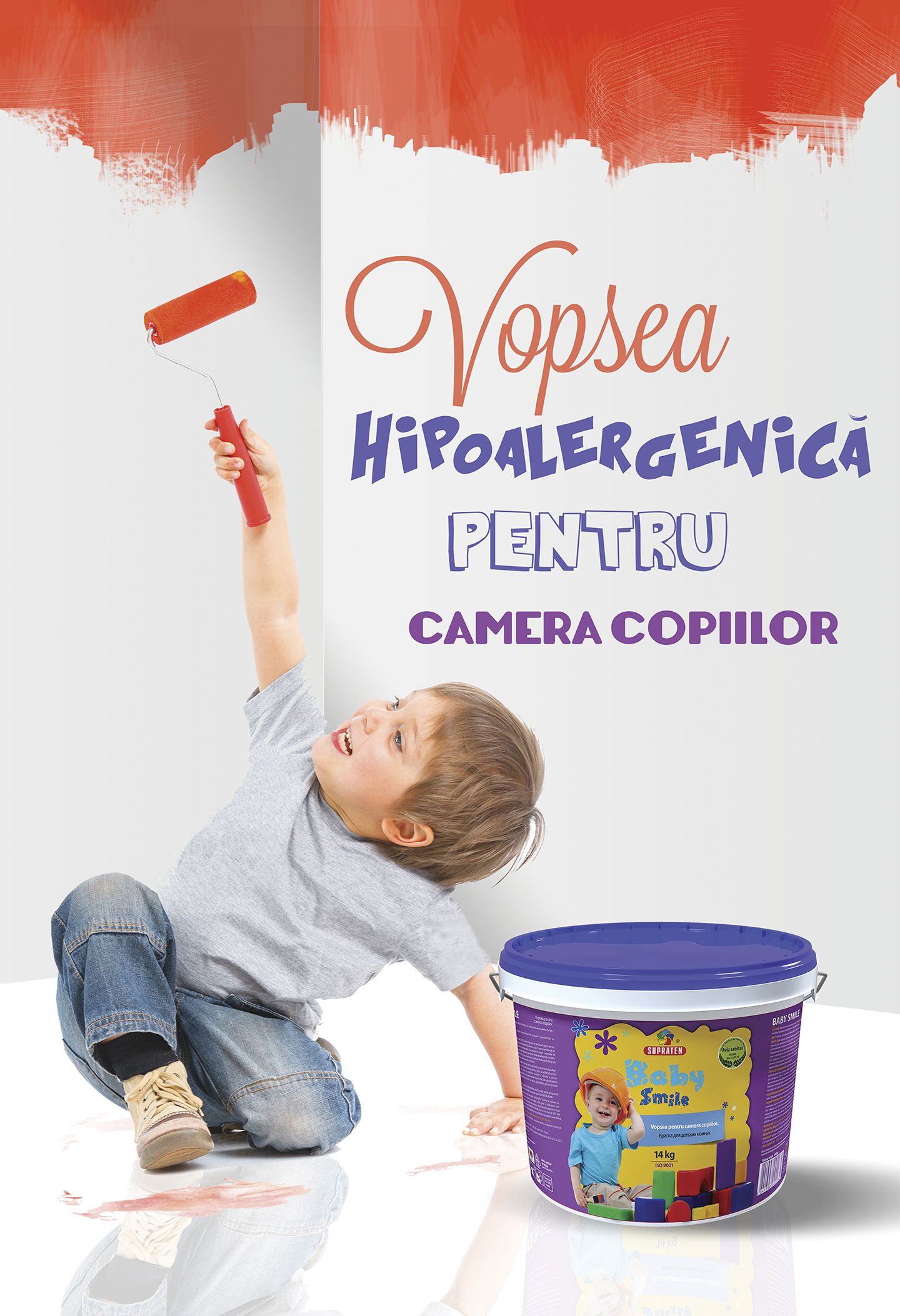 Baby Smile – vopsea pentru camera copiilor