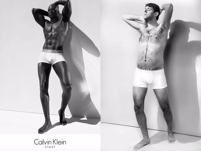 Изображая Бога: обычные парни в пародии на рекламу Calvin Klein