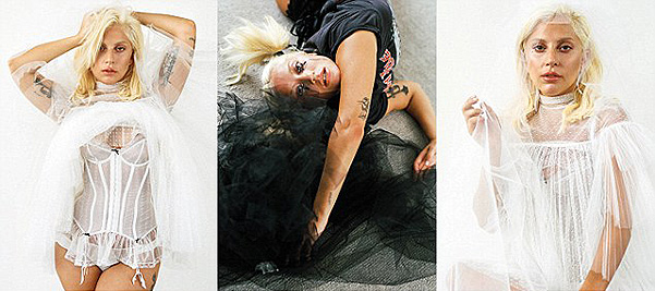 Lady Gaga, o mireasă nonconformistă! Uite cât de sexy a pozat artista