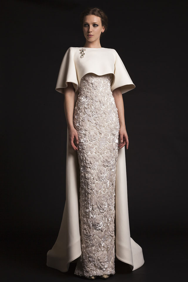 Пудровая роскошь «Последней весны»: Couture 2015 от Krikor Jabotian