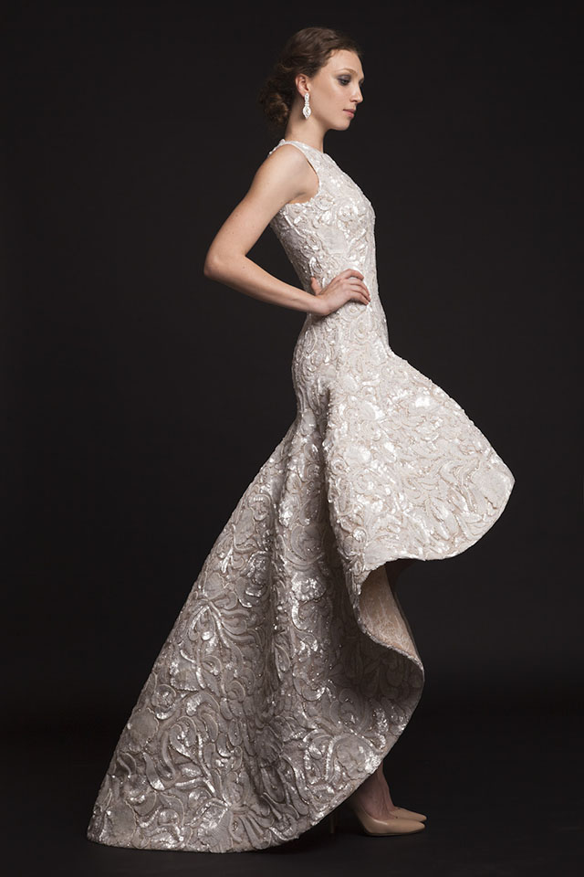 Пудровая роскошь «Последней весны»: Couture 2015 от Krikor Jabotian