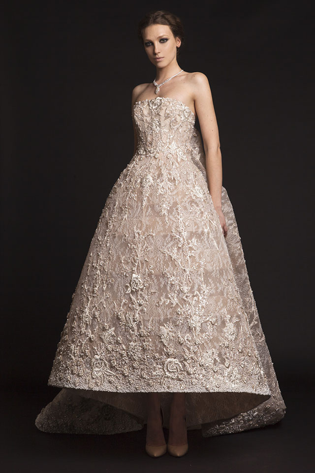 Пудровая роскошь «Последней весны»: Couture 2015 от Krikor Jabotian