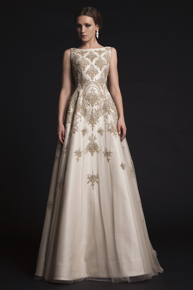 Пудровая роскошь «Последней весны»: Couture 2015 от Krikor Jabotian