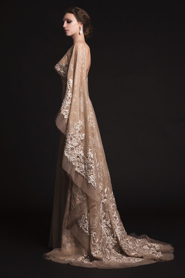 Пудровая роскошь «Последней весны»: Couture 2015 от Krikor Jabotian