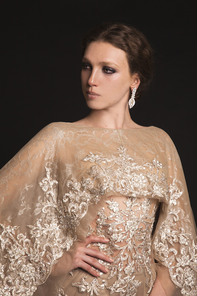 Пудровая роскошь «Последней весны»: Couture 2015 от Krikor Jabotian