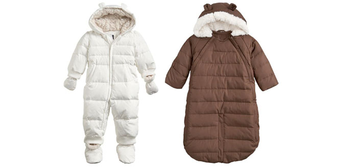 Гардероб для зимней прогулки: как одеть новорожденного зимой